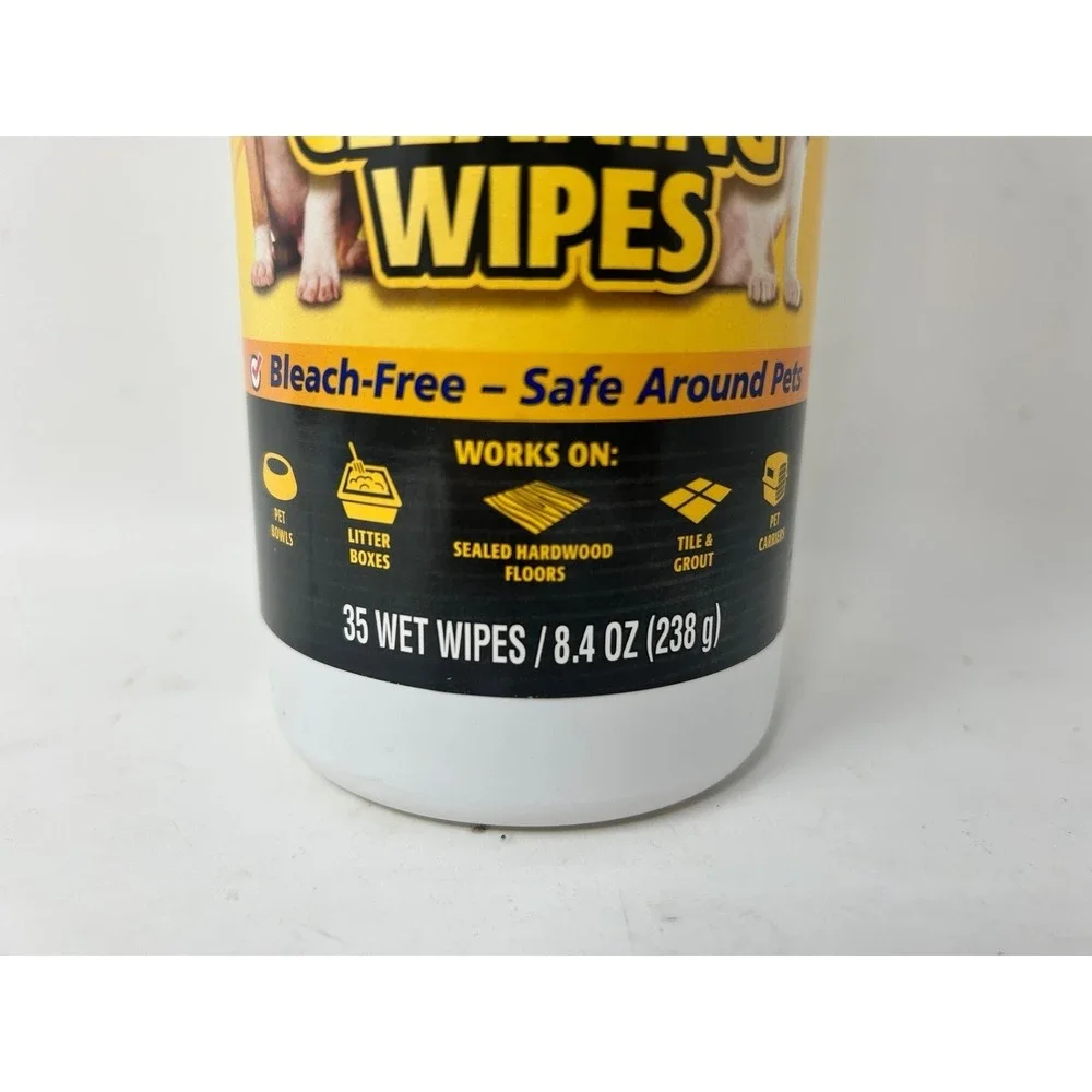 Clorox‎ Pet Mess Cleaning Wipes - Dog Cat Urine